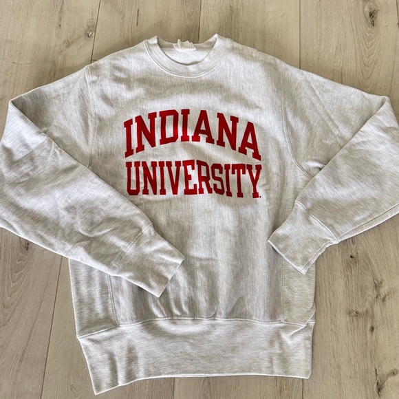 Champion Tops - Champion Gray Reverse Weave Sweatshirt